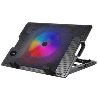 پایه خنک کننده (کول پد) لپ تاپ گیمینگ RGB دار یوسیتک مدل 738G