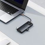 هاب 11 پورت USB-C بیسوس مدل BS-OH098 (گارانتی 24 ماهه آونگ)