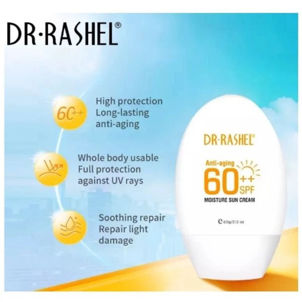 ضد آفتاب تخم مرغی دکتر راشل 60%