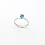 انگشتر نقره زنانه تک نگین