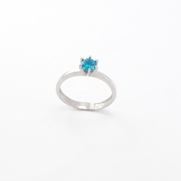 انگشتر نقره زنانه تک نگین