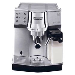 اسپرسوساز خانگی 1200 میلی‌لیتری دلونگی مدل EC850M با مصرف پودر قهوه، مناسب تهیه اسپرسو، کاپوچینو و کافه لاته