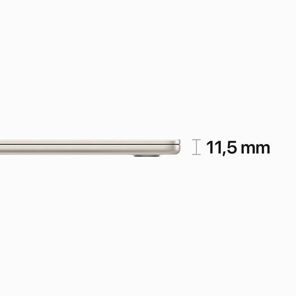 لپ تاپ 13.6 اینچی اپل مدل MacBook Air 2022-M2-8GB RAM-256GB SSD