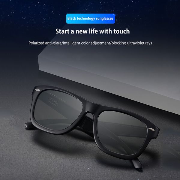 عینک آفتابی مردانه مدل دیجیتالی Adjustable 7 Level