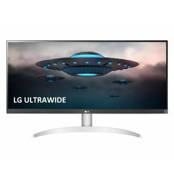 مانیتور ال جی مدل 29WQ600-W سایز 29 اینچ، رزولوشن Full HD، پنل IPS، نرخ بروزرسانی تصویر 100 هرتز، نسبت تصویر 21:9-Ultra Wide، یک