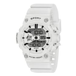 ساعت مچی دیجیتال مدل اسپرت تک زمانه کرنوگراف بند پیو کد 2