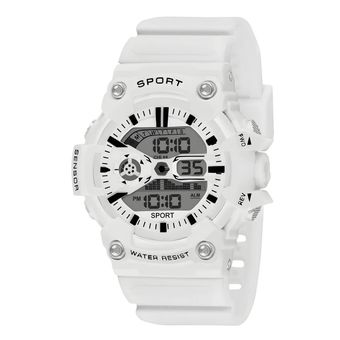 ساعت مچی دیجیتال مدل اسپرت تک زمانه کرنوگراف بند پیو کد 2