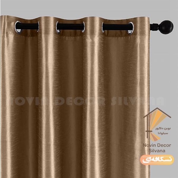 پرده نوین دکور سیلوانا مدل ساتن کد 23 سایز 230 × 140 سانتی متر