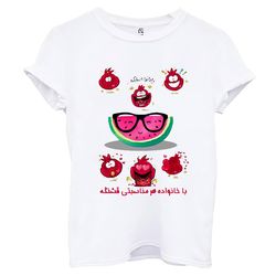 تی شرت آستین کوتاه زنانه اسد مدل یلدا*532