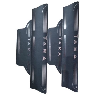 برچسب پارکابی خودرو امیران اسپرت طرح چرم کد 2025007 مناسب برای تارا مجموعه 4 عددی