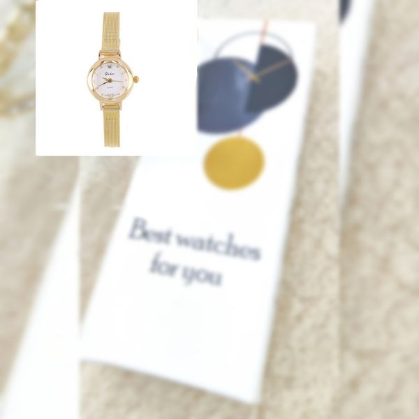 ساعت مچی عقربه ای زنانه مدل تک موتوره بند ظریف