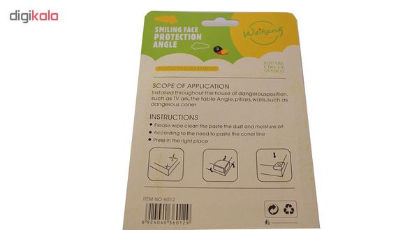 ضربه گیر گوشه میز کد k236 بسته 4 عددی