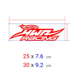 برچسب برش خورده مدل HWR Racing کد 0092