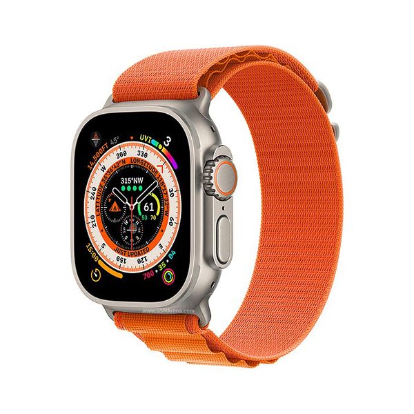 ساعت هوشمند اپل مدل Ultra 49 mm Alpine Loop دارای قابلیت های صفحه نمایش لمسی، کنترل سطح اکسیژن خون، قابلیت مکالمه از طریق بلوتوث