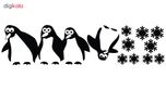 استیکر یخچال صالسو آرت طرح pinguin az