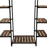 رگال لباس و کمد باز فلز و چوب مدل دالاهو