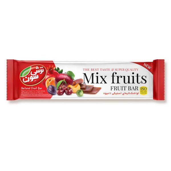 لواشک مخلوط هفت میوه استیکی  - 40 گرم بسته 36عددی