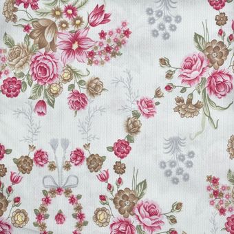 پارچه ملحفه عرض 2.4 متر ازدیلک مدل Poplin رنگ سفید