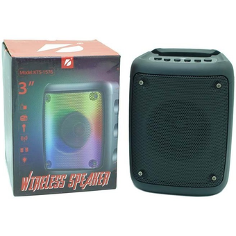 اسپیکر بلوتوثی رم و فلش کی تی اس kts 1576 با رقص نور