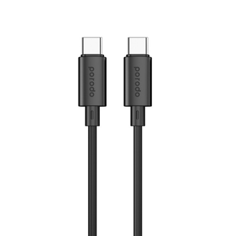 کابل شارژ تایپ سی Porodo Blue PD60W 1.2M