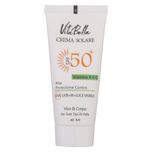 کرم ضدآفتاب بیرنگ ویتابلا +SPF50 مدل 001 مناسب انواع پوست، حجم 40 میلیلیتر