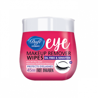 دستمال مرطوب پاک کننده چشم دافی 45عددی