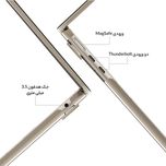 لپ تاپ 13.6 اینچی اپل مدل MacBook Air 2022-M2-8GB RAM-256GB SSD