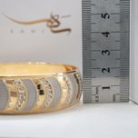 النگو طلا 18 عیار زنانه سهی مدل VB68-4