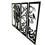 تابلو آماتیس مدل شعر بر درخت زنده بسته 4 عددی