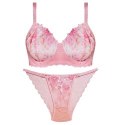 ست شورت و سوتین زنانه کارنا رز مدل فنردار کد 1041-41 رنگ صورتی