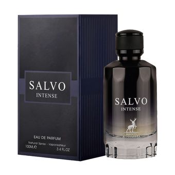 ادو پرفیوم مردانه الحمبرا مدل Salvo Intense حجم 100 میلی لیتر*967