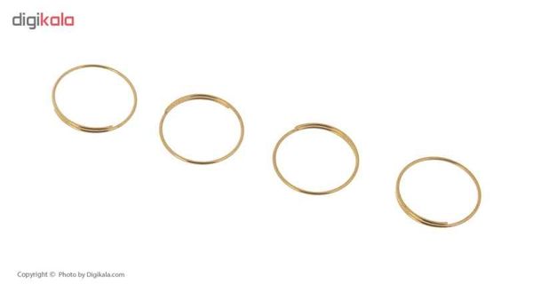 حلقه گیره کریستال لوستر کد 10014 بسته 1500 عددی