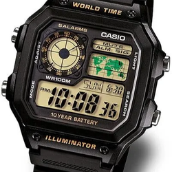 ساعت مچی مردانه کاسیو مدل CASIO-AE-1200WH-1B