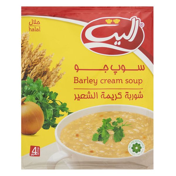 سوپ نیمه آماده جو الیت - 75 گرم باکس12عددی