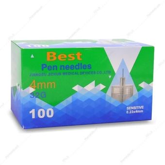 سر سوزن انسولین بست سایز 4 ( بسته 100 عددی )