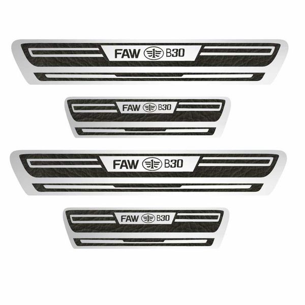 برچسب پارکابی خودرو کد A026 مناسب برای Faw bestern B30 بسته 4 عددی