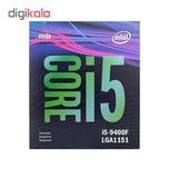 پردازنده ( cpu ) Core I5 9400F Tray (بدون باکس)