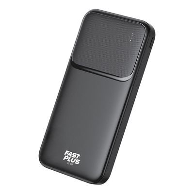 پاوربانک فست پلاس مدل FP-105PD ظرفیت 10000 میلی آمپر ساعت