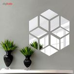 آینه پلکسی گلس دکو وسنا مدل P2007 دوازده تکه