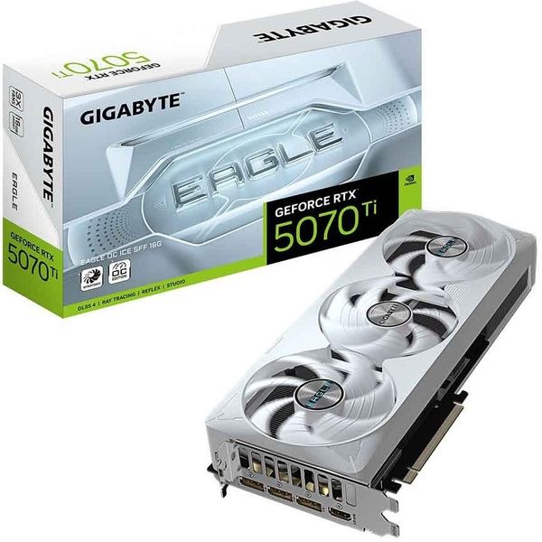 Graphic Card GIGABYTE RTX 5070 Ti EAGLE OC ICE SFF 16G