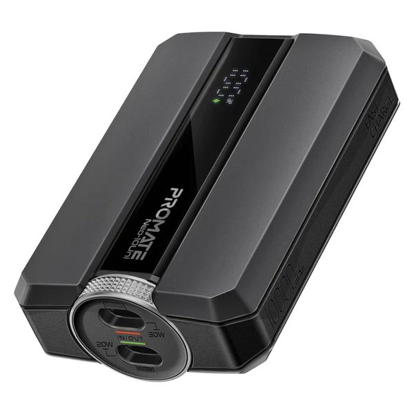 پاوربانک پرومیت مدل NEO-10UNI.BLK ظرفیت 10000 میلیآمپرساعت با گارانتی شرکتی