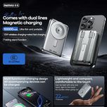 پاور بانک ریمکس مدل مگنتیک وایرلس CX-2 ظرفیت 10000 میلی آمپر ساعت