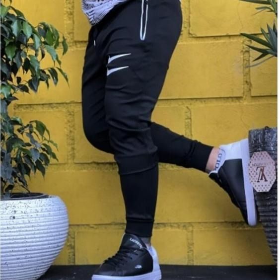 اسلش مشکی مردانه دبل نایک شیک