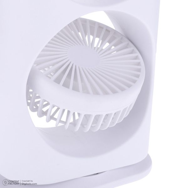 پنکه رومیزی مدل مه پاش دوقلو ایستاده