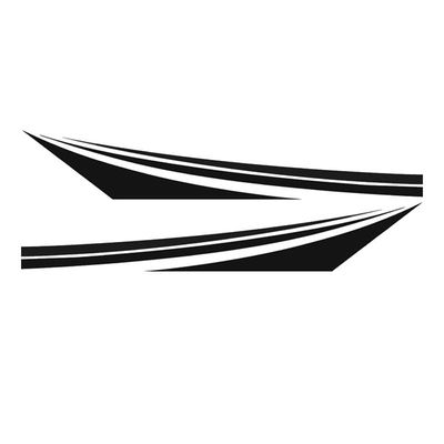 برچسب بدنه خودرومهدیارطرح اسپرت کد SMB008M *404