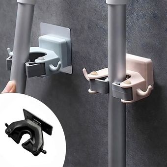 گیره نگهدارنده جارو و تی  بسته 2 عددی