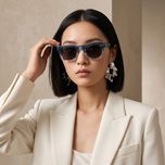 عینک آفتابی آلبرت وگ مدل SZ8305 Azure Obsidian