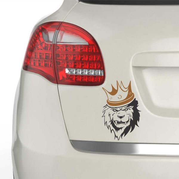 برچسب بدنه خودرو رادیانس طرح Lion Gold کد B19