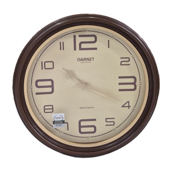ساعت دیواری مدل کوارتز گارنت مدل 3505