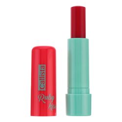 بالم لب ماتیکی بانوان کالیستا مدل Ruby Kiss، آبرسان، مناسب پوست لب معمولی، حاوی ویتامین و عصاره شیباتر